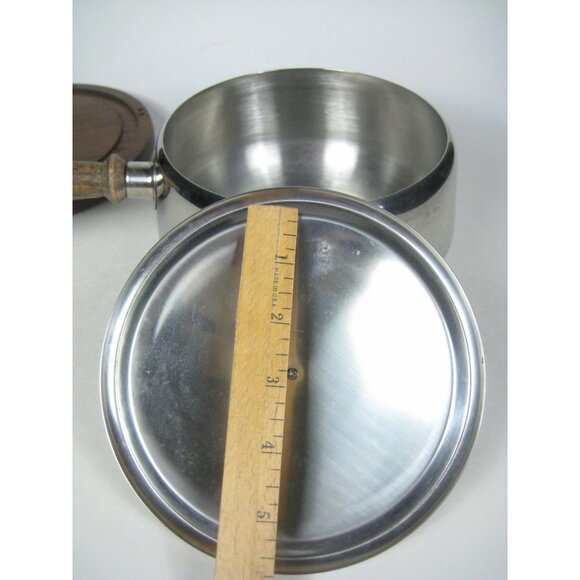 Gailcraft Fondue Set 2 Quart Stainless Steel Fondue Pot Set Vintage 1970 - Picture 13 of 16